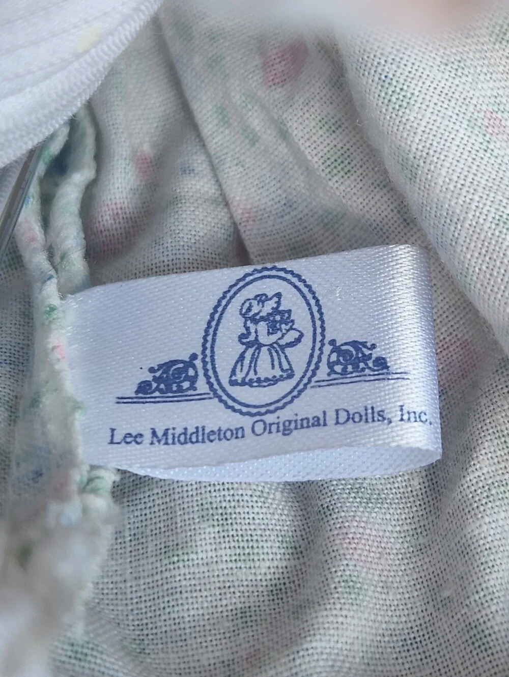 Lee Middleton Doll 9” Miniature Little Bo Peep With Stand No Cane